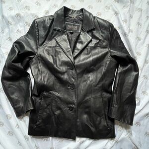 Vintage Wilson's Leather Pelle Studio Leather Jacket SZ M